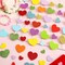 600 PCS Foam Heart Stickers Self Adhesive Glitter & Matte EVA Hearts Mixed Colors 3 Sizes for Valentine’s Day Crafts, Wedding Decorations, Scrapbooking, DIY Projects & Party Supplies